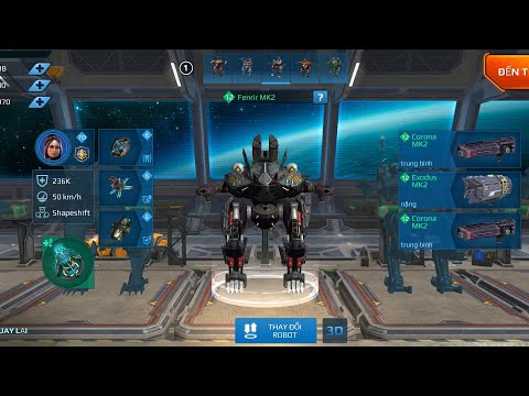 Fenrir Corona + Exodus | #warrobots 🇻🇳 gameplay 4 millions damage