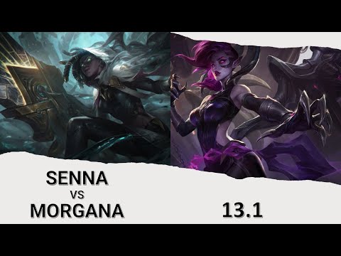 SENNA vs MORGANA (SUPPORT) | 4/7/22 | 135 Stacks | SoloQ | EUNE Silver | 13.1 | #9