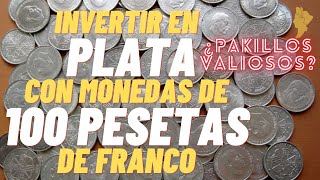 🥇🥈🥉100 Pesetas Franco 1966 PLATA JUNK SILVER Fechas y variantes VALIOSAS