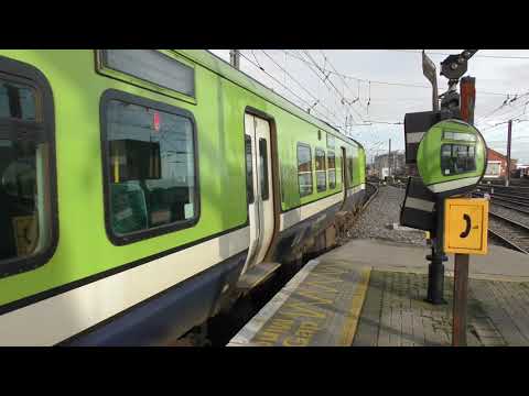Irish Rail 29000 Class DMU 29004 + 8 Car DART 8520 Class EMU - Dublin Connolly (9/1/20)