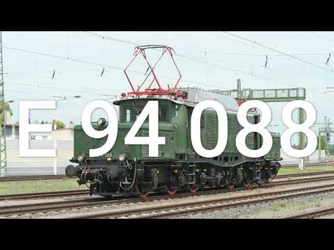Deutsches Krokodil Baureihe E94 088 -4K Video-
