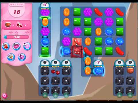 Candy Crush Saga Level 2500 No boosters