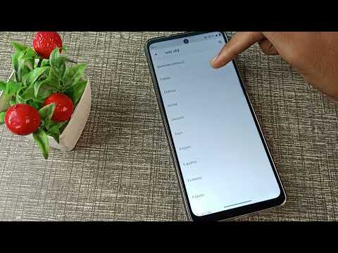 How to change Language in Motorola g42 phone