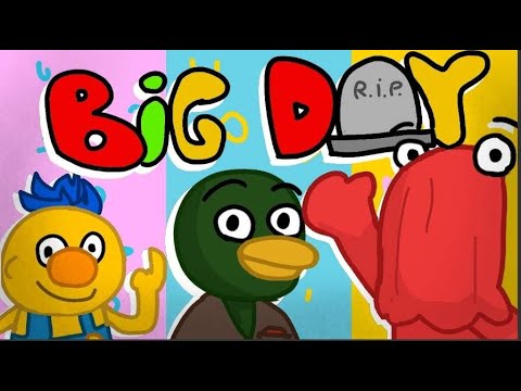 BIG DAY | Don't Hug Me I'm Scared Animated