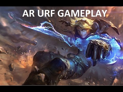 League Of Legends AR URF Ezreal full commentary gameplay