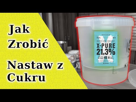 Jak zrobić bimber z cukru /// Test drożdzy X-pure