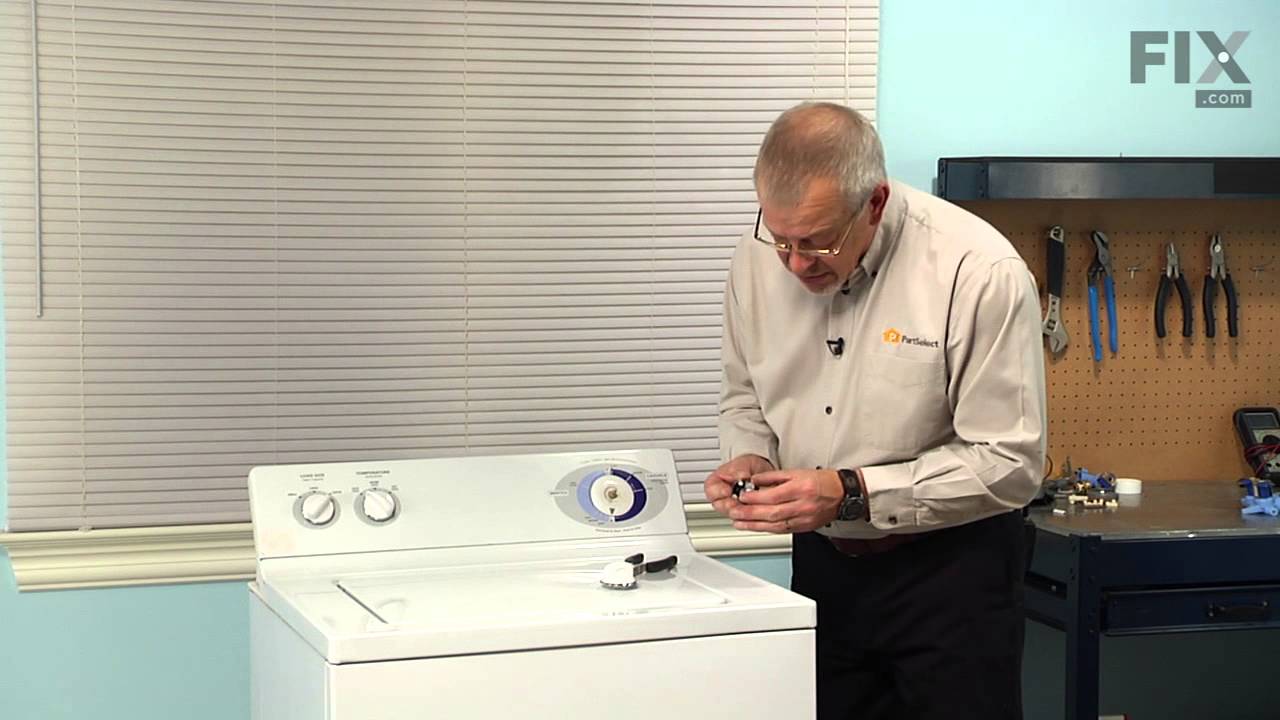 Replacing your General Electric Washer Knob and Clip