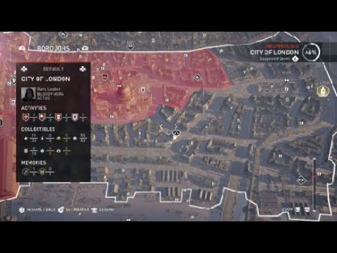 City of London: Templar Hunt: Eveline Dipper: Stealth Kill the Target Using A Smoke Bomb: 100% Sync