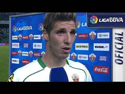 Entrevista a Rubén Pérez tras el Elche CF (0-2) Atlético de Madrid - HD