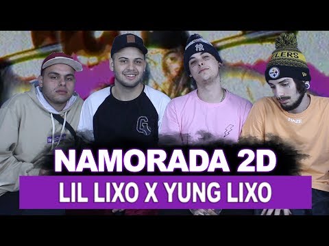 LIL' LIXO x YUNG LIXO - NAMORADA 2D [prod. PMM] | REACT VERSATIL ft. Maicon Kuster & Bruno Fabil