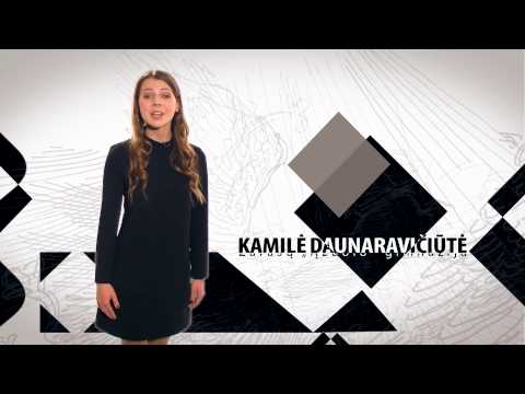 Gimnazistai deklamuoja K. Donelaičio „Metus“ I Kamilė Daunaravičiūtė