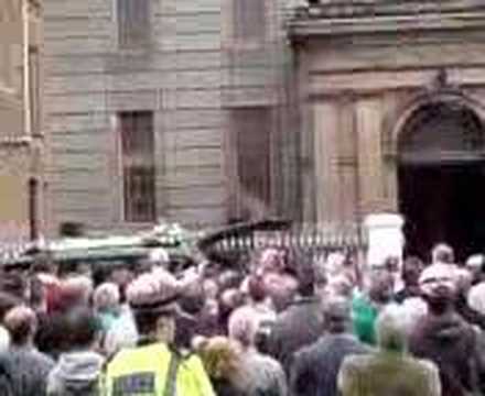 tommy burns funeral - our god reigns -exit hymn may 20 2008