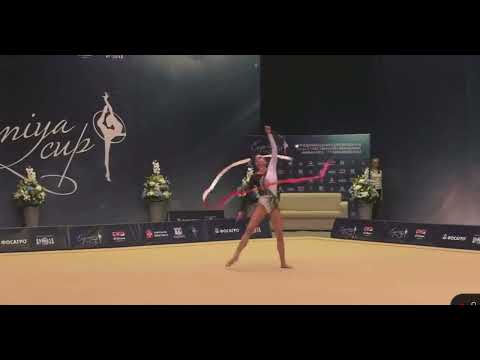 Alina Harnasko BLR Ribbon AA Evgenia Cup 2023 34.500