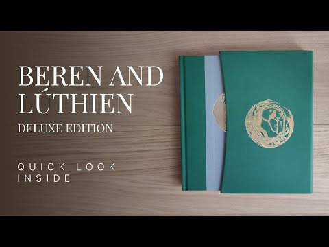 Beren and Lúthien Deluxe Edition - J.R.R Tolkien (A Quick Look Inside)