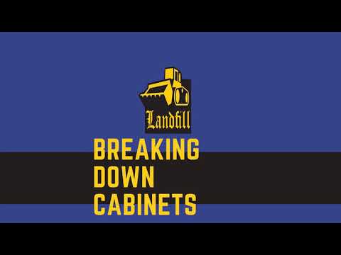 Video thumbnail for ​breaking down cabinets