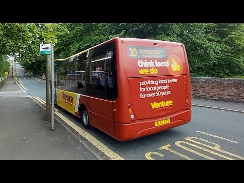 *SHORT video* Go North East Optare Solo SR Venture NL63 XZS 645 on the 30 to Lanchester