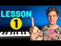First Piano Lesson (Basics + Chords)