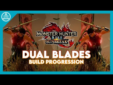 【MHR: Sunbreak】Dual Blades Build Progression From Low Rank to Master Rank