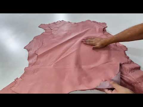 PINK  LAMBSKIN LEATHER  3456