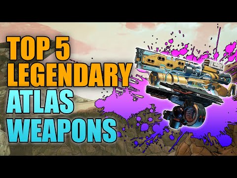 Borderlands 3 | Top 5 Legendary Atlas Weapons - Best Guns Made by Atlas