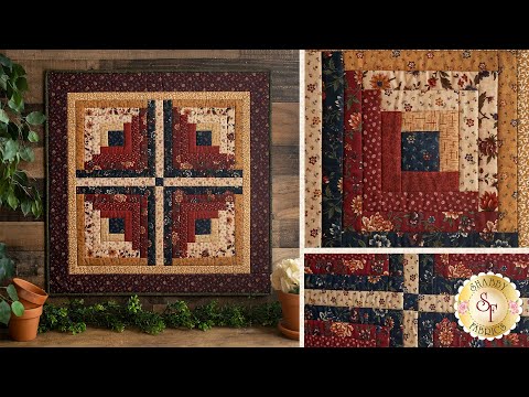 How to Use the Creative Grids 10" Log Cabin Trim Tool Duo | a Shabby Fabrics Tutorial