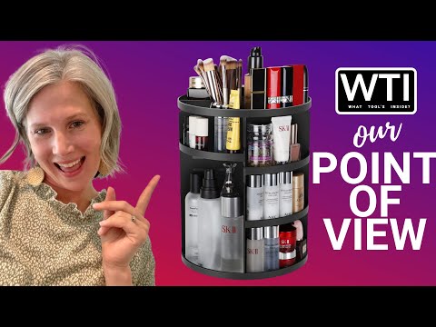 Syntus 360 Rotating Makeup Organizers - WTI product video review