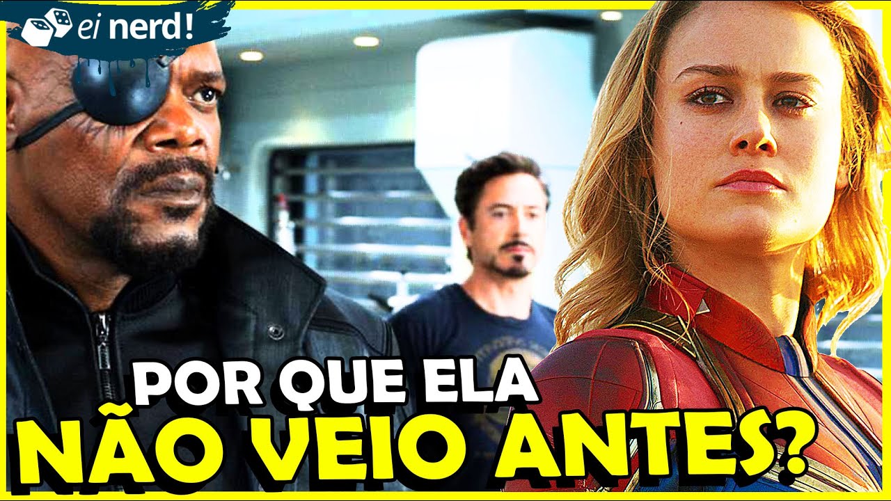 CAPITA MARVEL: NICK FURY CHAMOU SIM! ELA QUE NÃO VEIO