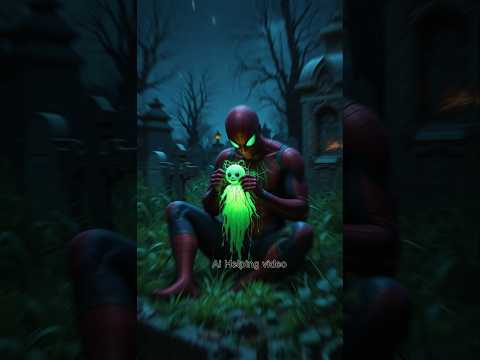 How will Spider-Man escape from the witch Supergirl ?#venom#spiderman#ai #shorts#ytshorts