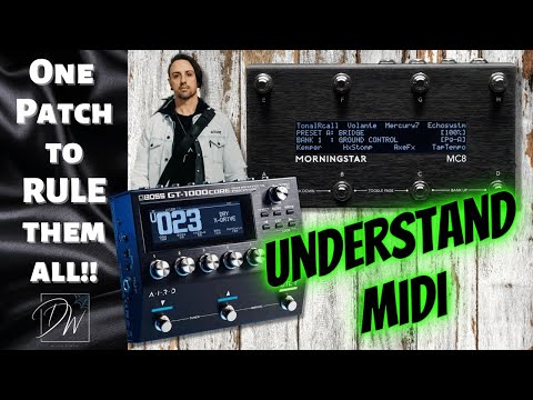 Gapless Switching And Midi Mapping The GT-1000 CORE And Morningstar MC8