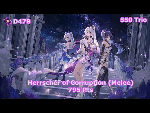 HI3 SEA - [Nirvana Ex Abyss] Herrscher of Corruption (Melee) (D478) 795 Pts - SS0 Trio + Kiana*4