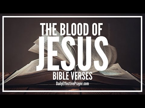 Bible Verses On The Blood Of Jesus | Scriptures On Blood Of Christ (Audio Bible) Video