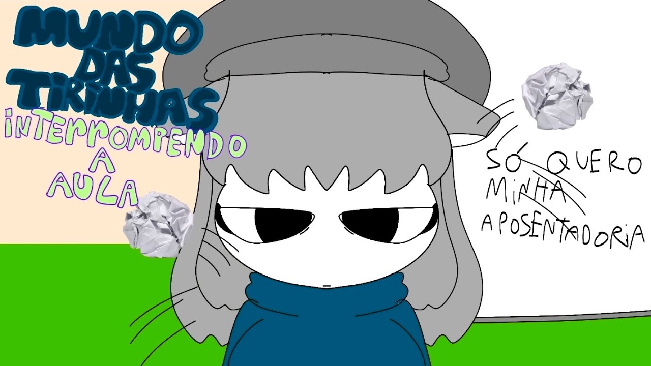 MUNDO DAS TIRINHAS: Interrompendo a aula
