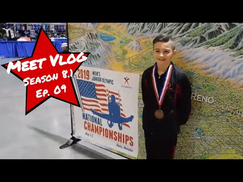 My FIRST Nationals Experience !!!  -  Gymnastics Meet Vlog S8.1 E09  -  National Championships 2019