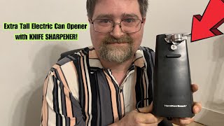 Hamilton Beach Electric Can Opener with Knife Sharpener Review