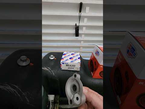 Chevy 5.7L delete the factory installed leaky oil cooler adaption
