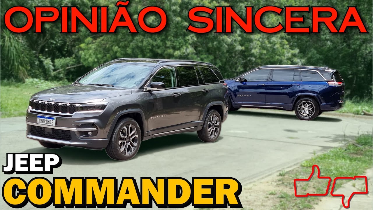 Jeep Commander - Comparativo das versões Limited e Overland Flex - Preço, consumo, problemas. É bom?