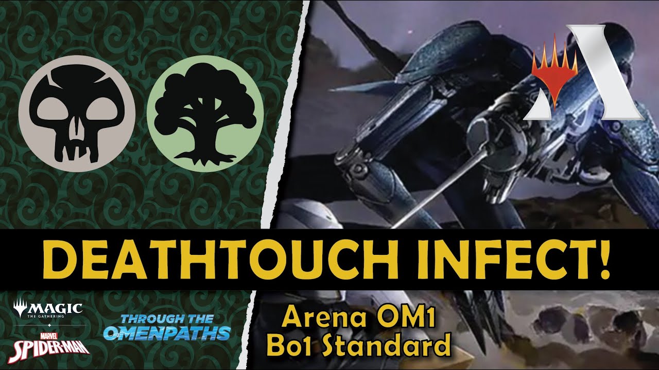 THE MOST TOXIC DECK IN STANDARD 🐍 Deathtouch Infect #mtgarena #mtg #mtgstandard
