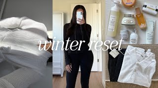COZY WINTER RESET | shower routine, aritzia try-on haul, & sephora haul