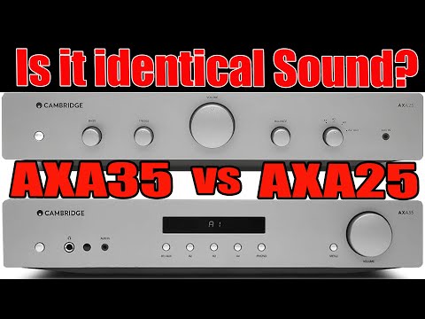 [SOUND BATTLE] Cambridge Audio AXA35 vs AXA25 "Is it Identical Sound?" [Blind Test] KEF LS50 Meta
