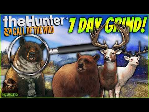I Hunted Great Ones For 7 Days & Got CRAZY Diamonds & Rares! Call of the wild