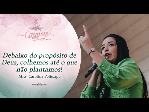 CORAFESP 2023 / Miss. Carolina Policarpo - Tempo de Coroa, Perfume e Roupas de Festa!