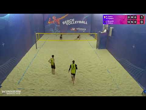 10:30 B.Isakov / M.Kyselov - I.Skrynnik / V.Kelbas |Winners Beach Volleyball