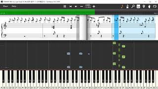 You Look Good To Me (Oscar Peterson Ray Brown) [Synthesia] Piano Part