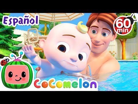 CoComelon en Español | Aprendamos a nadar | Compilación de Canciones Infantiles y de Cuna