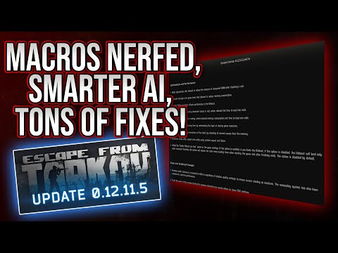 Patch brings changes, Fixes, and QoL improvements - Today in Tarkov - News, Economy, & Crafts