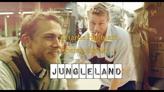 Charlie Hunnam being cheeky || Jungleland (2020) video