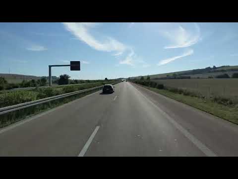 Germany timelapse: A38 A7 - Leipzig A14