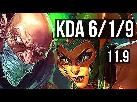 SINGED vs CASSIOPEIA (TOP) | 6/1/9, 1.9M mastery, Dominating | EUW Diamond | v11.9