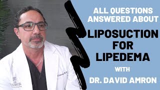 Lipedema Lipo Questions