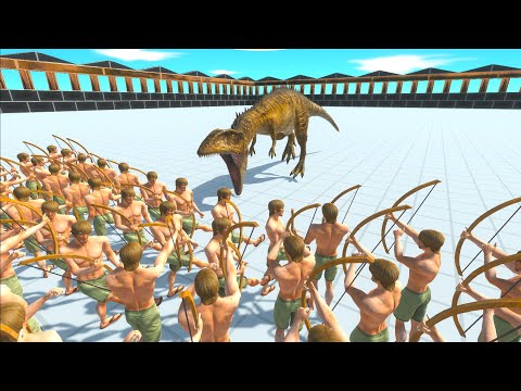 100 ARCHERS vs EVERY FACTION Animal Revolt Battle Simulator ARBS